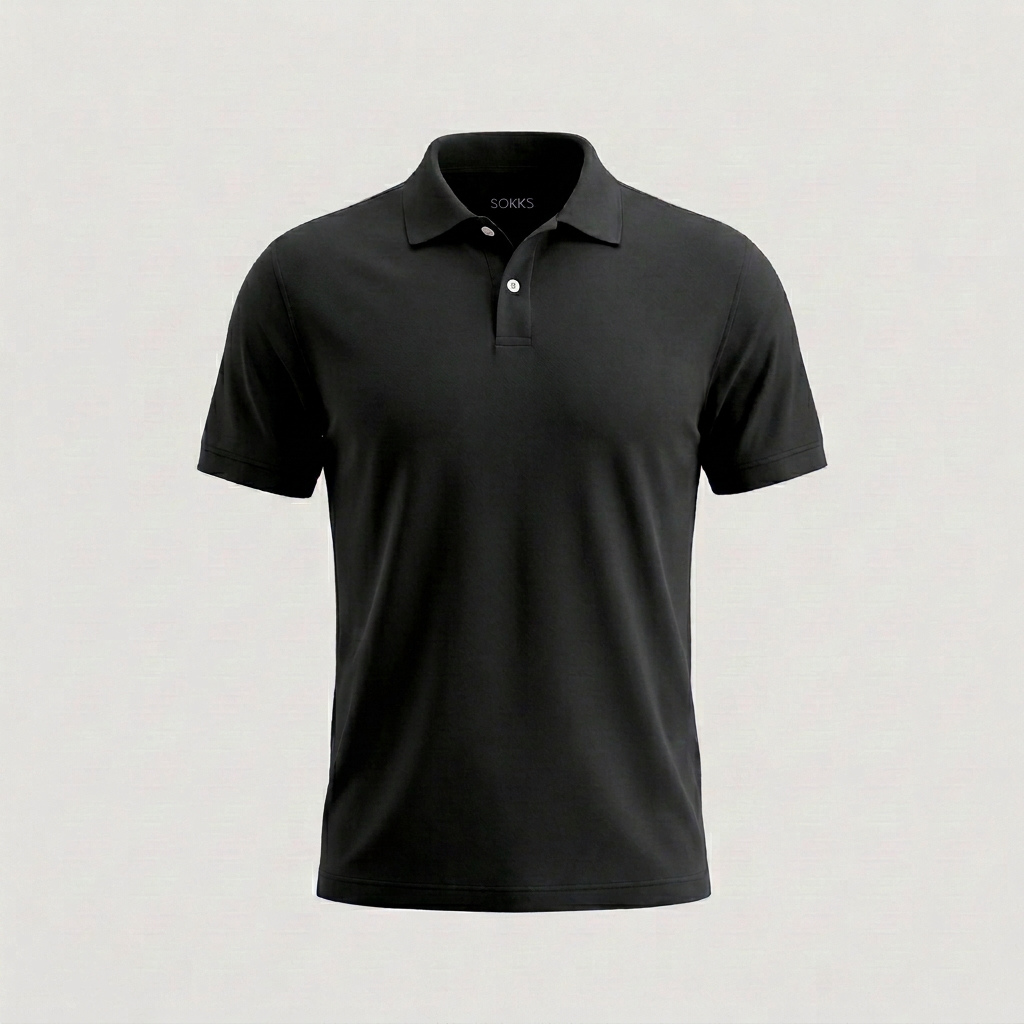 The Perfect Polo by Mocassino in Black